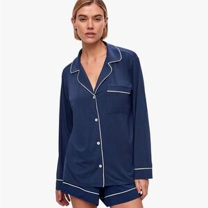 Eberjey Navy Blue Pajama Set